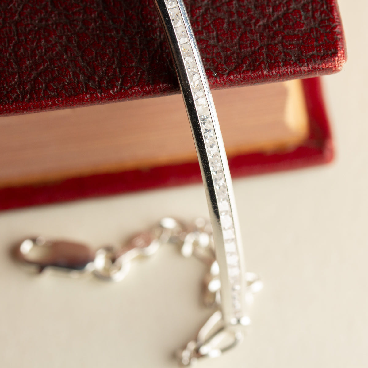 Sparkling Bar Bracelet in Mexican Silver