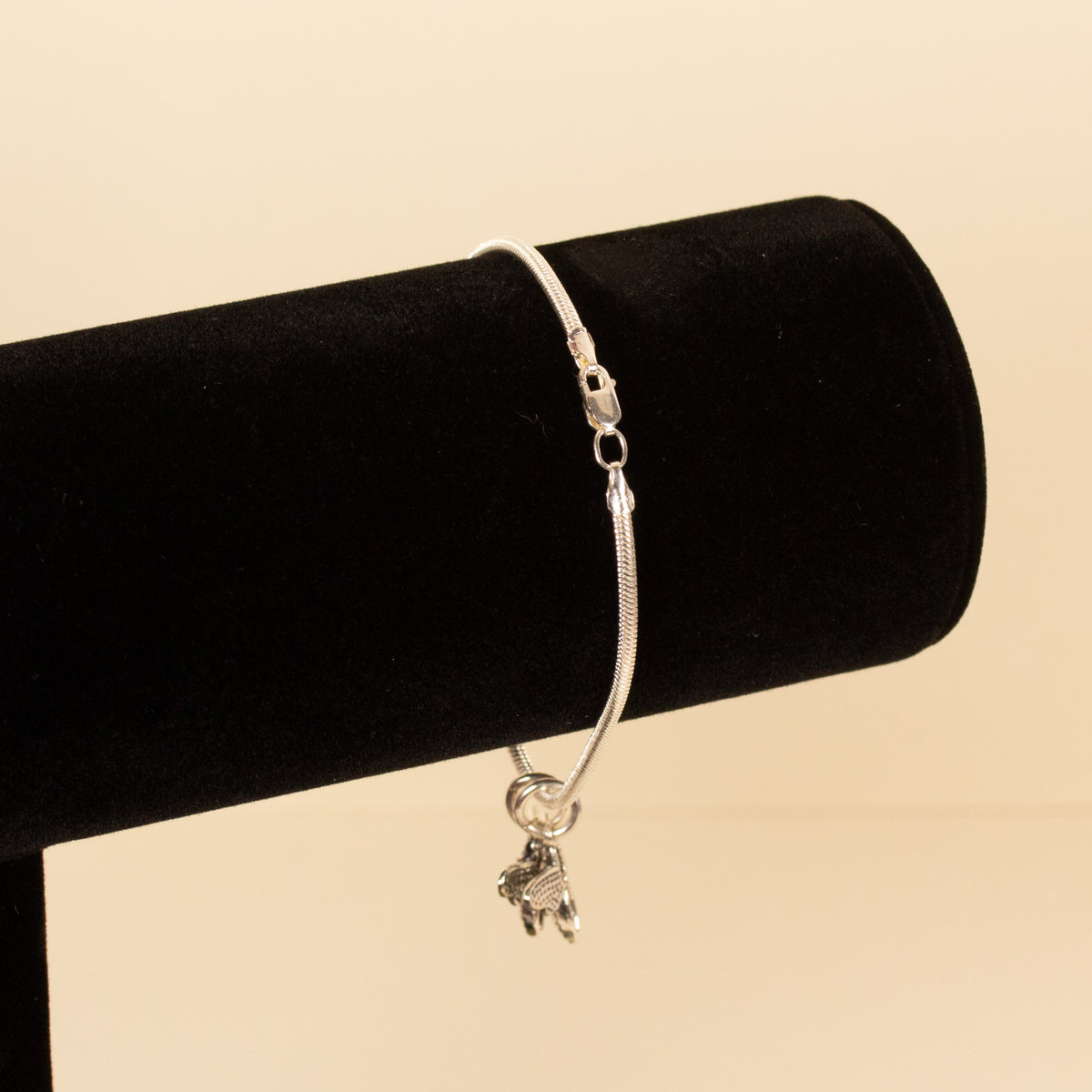 Bee's in the Trap Mexican Silver Bracelet - Small (7in.) Fit - Size 02