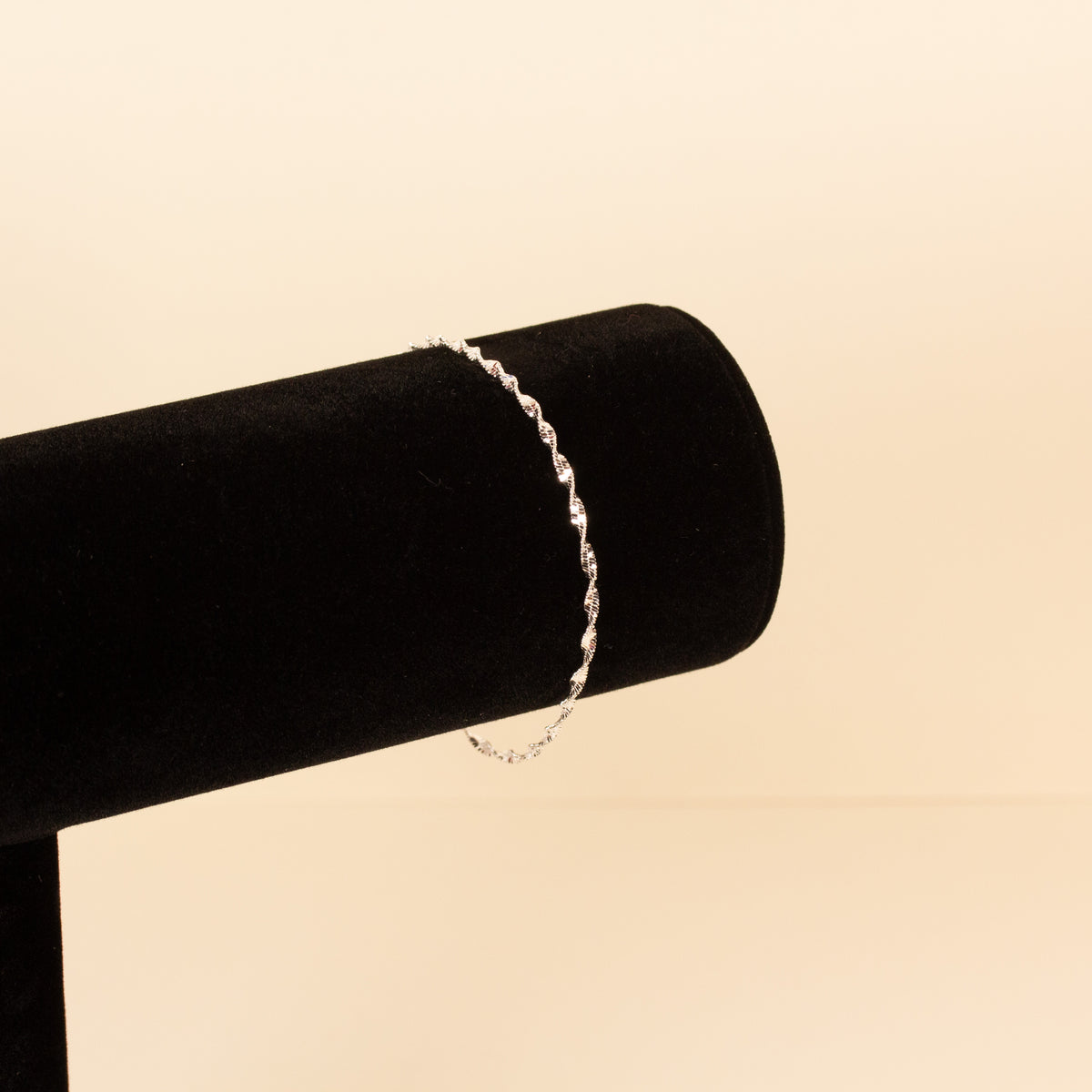 Twisted Fiesta Mexican Silver Bracelet - Small (7in.) Fit - Size 02