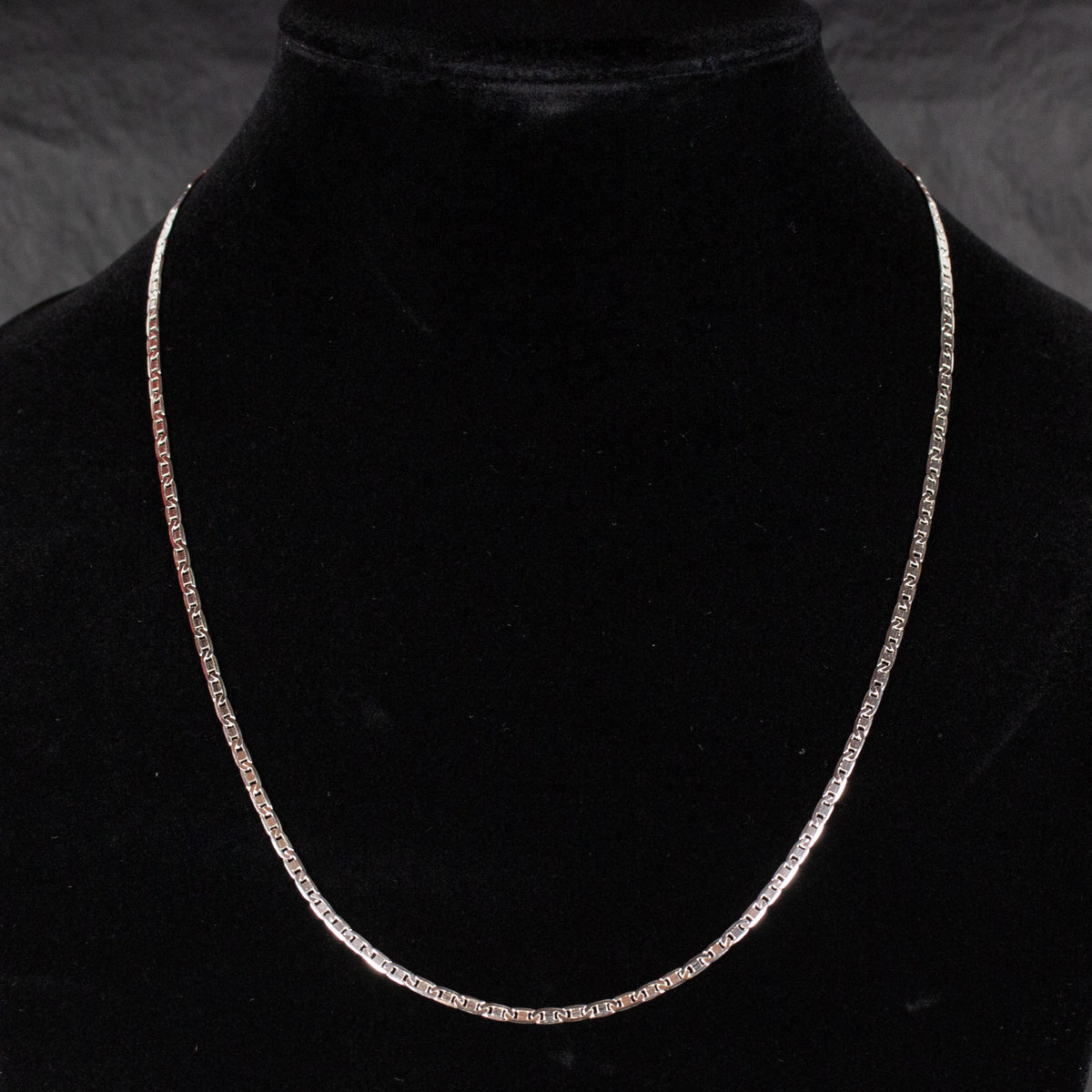 1999 Clásico Mexican Silver Chain - Large (22in.) Size 02.2