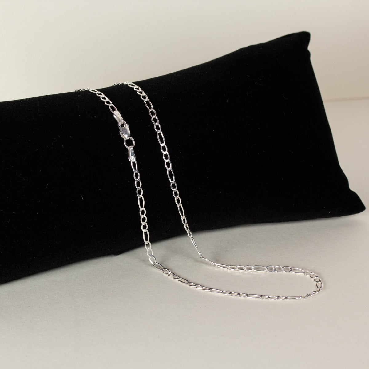 Los 90s Mexican Silver Chain - Kids (15.5in.) Size 03
