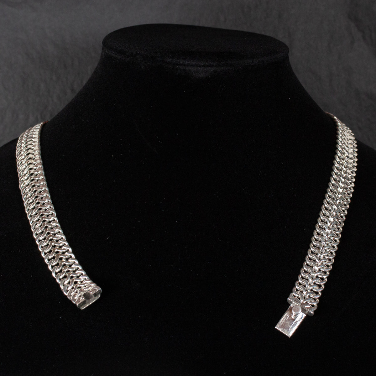 Calavera Mexican Silver Chain - Small (18in) Size 14